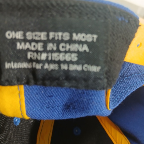 Godzilla vs Kong Baseball Cap Movie Promo Royal Blue Adjustable Hat - Picture 10 of 10